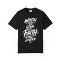 Reckless Faith Gang - When Fear Gets Loud, Let Faith Speak Louder Tee